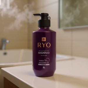 RYO Expert Care Shampoo per Cuoio Capelluto Grasso 400ML contro la Caduta dei Capelli, 21° Prodotto Coreano per la Cura della Pelle - Product Image 3