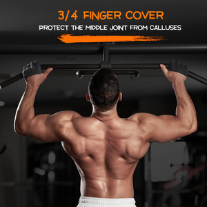 Grip <b>Pad</b> <b>Cheap</b> Price Sports Wear Outdoor Half Finger Grippers Unisex New Design Fashionable Lightweight Breathable Grippers - Product Image 5