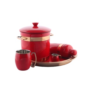 Juego de 4 Uds. De barra, accesorios de acero inoxidable, cubo de hielo, coctelera, clavija, herramientas de medida, precio al por mayor, preparación de cócteles de vino - Product Image 1