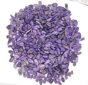 Pierre de Charoïte Naturelle Cabochon Polie Violette, Pierre Précieuse Non Montée pour la Fabrication de Bijoux, Certifiée par un Certificat Tierce Partie, Lot au Kilo (kg) - Product Image 1