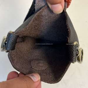 Handcrafted Genuine Cowhide Leather Motorcycle Riding Hip Pouch Durable Mobile Phone Waist <b>Bags</b> Leather Fanny Packs for Unisex - Product Image 6