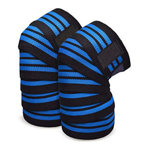 Compression Gym High Elastic Thick Non-Slip Breathable Professional Protection <b>Knee</b> Wraps <b>Knee</b> Brace for Training Powerlifting - Product Image 2