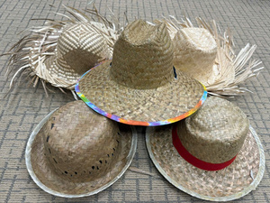 Handwoven Raffia <b>Straw</b> bucket <b>Hat</b> with Adjustable Chin Cord and Custom Label Summer Casual Daily Tour outdoor gifts - Product Image 3