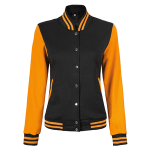Chaqueta Universitaria Profesional para Mujer, de Alta Calidad, con Logotipo Único, Estilo Vintage para Invierno, Suministro OEM, Personalizada para Mujer - Product Image 1