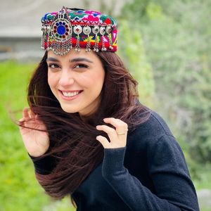 Trending Mirror Work Pakistan Made Afghani Style <b>Women</b> <b>Cap</b> Best Selling Low MOQ Breathable Afghani Style <b>Cap</b> for girls - Product Image 3