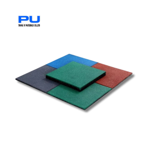 <b>Interlocking</b> Waterproof SBR EPDM Rubber <b>Tiles</b> with Eco-Friendly Shock Absorption 3-Year Warranty for Outdoor Gym Playground Use - Product Image 2