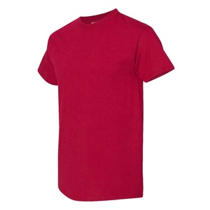 T-shirt unisexe en coton pour homme, haute qualité, broderie de logo personnalisée, couleur unie, formel, grandes tailles, logo personnalisable, maillot vierge - Product Image 3