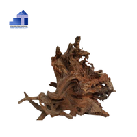 Énorme bois flotté naturel écologique pour aquarium, terrarium et accessoires d'extérieur, provenant d'une usine vietnamienne