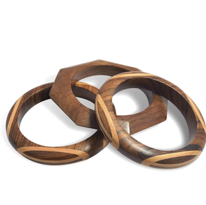 Premium Indian Sheesham Wood Fashion Bangles for Women & <b>Girls</b> Enhanced Durability with Special Protective BY AFZA ENTERPRISES - Product Image 1