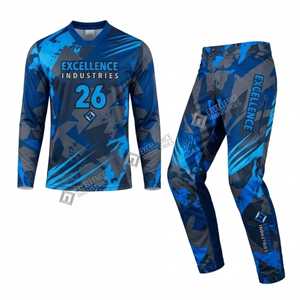 Pantalones de Ciclismo de Montaña MTB Personalizados de Nuevo Estilo, para Descenso y Motocross, con Impresión por Transferencia de Calor, Secado Rápido, Anti-UV, Transpirables, Manga Larga - Product Image 2