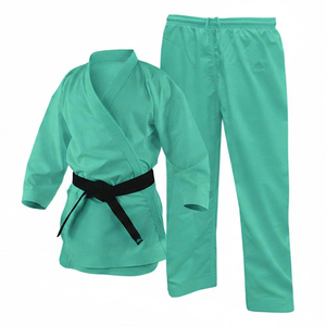 Custom Logo Judo Uniform Martial <b>Arts</b> Karate Gi 100% Cotton Stretch Rhinestone Lightweight Breathable Durable Training Suit - Product Image 4