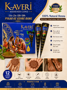 Conos de Pintura Corporal de Henna Natural de Lujo, Crema Temporal para Colorear el Cuerpo, Sin Amoníaco, Certificación EN71, para Uso en Salones y en Casa - Product Image 2