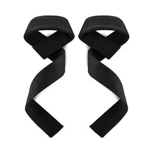 Sangles de levage personnalisées en polyester et coton de haute qualité, réglables, légères, pour la musculation, les tractions et le powerlifting - Product Image 1