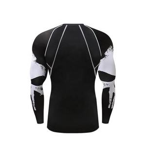 Camiseta Deportiva Híbrida de Manga Larga para Hombre, para MMA y BJJ, Compresión, Secado Rápido, Ropa de Entrenamiento, Venta al Por Mayor en EE. UU. y Europa, Tendencia - Product Image 5