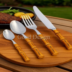 Stainless Steel <b>Flatware</b> Sets for Parties,Stainless Steel <b>Flatware</b> Sets for Dining,Stainless Steel <b>Flatware</b> Sets for Wedding - Product Image 1