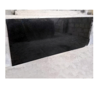 Comptoirs en granit noir jet poli, durables, modernes, grandes dalles pour cuisine, salle de bain, sol extérieur et villa - Fabricant exportateur