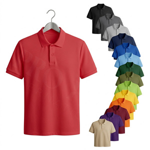Chemise polo en coton et polyester légère pour homme, qualité supérieure, vêtements décontractés, confortables et élégants, vente en gros - Product Image 1