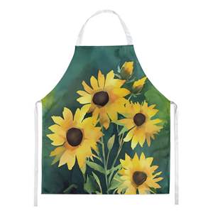 Kentucky Goldenrod Watercolor Unisex Large Multicolor <b>Apron</b> for Cooking Baking <b>Gardening</b>-for Adult Men Women Kitchen Server - Product Image 1