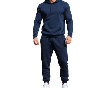 Ensemble de survêtement homme pas cher avec logo personnalisé, couleurs contrastées, nouveau design streetwear, décontracté pour l'hiver, pour le jogging - Product Image 2