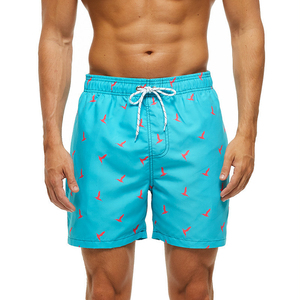 Shorts de sport pour hommes, tendance, mi-longs, unis, à séchage rapide, impression numérique de haute qualité, logo personnalisé, meilleur prix - Product Image 4