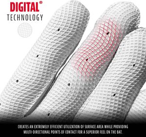 ถุงมือตีลูกเบสบอล - สำหรับผู้ใหญ่และเยาวชน เบสบอลและซอฟต์บอล - ถุงมือตีลูกสำหรับผู้ชายและเด็ก สำหรับกีฬาทีบอลและซอฟต์บอล - มีหลายขนาดและหลายสีให้เลือก - Product Image 2