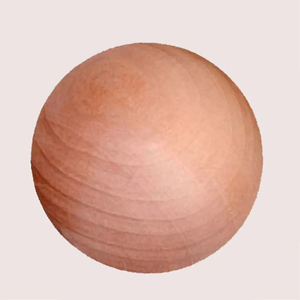 FAIZA CRAFT Natural Unfinished <b>Wooden</b> <b>Balls</b> Solid Hardwood Plant Pattern Home Decoration Wedding Modern DIY Craft Floral - Product Image 5
