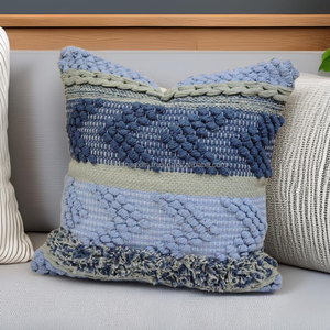 High Quality Bohemian Square Cushion Cover Eco-Friendly Geometric Woven <b>Pillow</b> Slip for Floor Decor Boho Style - Product Image 6