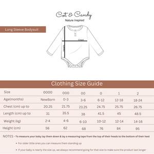 Premium Quality Organic Bamboo Elastane Long Sleeve Bodysuits OATMEAL Baby Underwear - Product Image 4