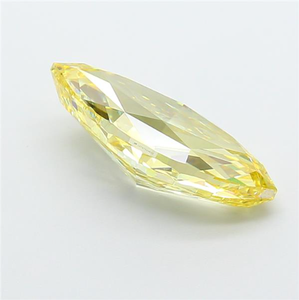 Diamant jaune de 2 carats, taille marquise, exquis |   Diamant rare de couleur fantaisie, non monté, pour une œuvre maîtresse de haute joaillerie de luxe sur mesure - Product Image 4