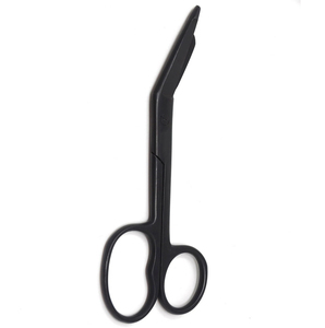 Ciseaux à pansements personnalisés avec logo, lame en acier inoxydable, manche en plastique, instruments médicaux chirurgicaux réutilisables - Product Image 5