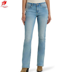 Pantalones Vaqueros Casuales de Moda Urbana para Mujer, Cómodos, Elásticos y Elegantes, para un Estilo de Vida Moderno y Uso Diario - Product Image 1