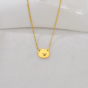 สร้อยคอทรงเรขาคณิตสำหรับผู้หญิง ทำจากสแตนเลส 304 ชุบทองคำแท้ 18K ความหนา 0.03µm-0.05µm พร้อมสายโซ่แบบเคเบิล - Product Image 6