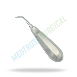 Instrumento dental veterinario de cabeza plana de tamaño estándar para elevación y extracción de dientes de caballo - Product Image 4