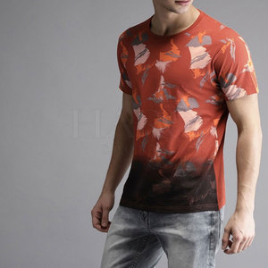 T-shirt pour homme à sublimation personnalisée, vêtement décontracté à manches courtes, respirant, léger, imprimé pour un style estival - Product Image 5