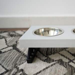 Comedero Elevado para Perros, Tazones de Acero Inoxidable para Mascotas, Comedero Elevado para Gatos, Accesorios para el Cuidado de Mascotas - Product Image 5