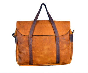 Nuevo Diseño, Bolsa para Portátil de Cuero Genuino de Gran Capacidad para Hombres, Mujeres y Adolescentes - Product Image 4