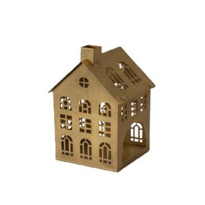 Meilleures ventes en gros : Maison décorative en métal de style ferme, thème maison hantée de rue, pour Noël - Product Image 2