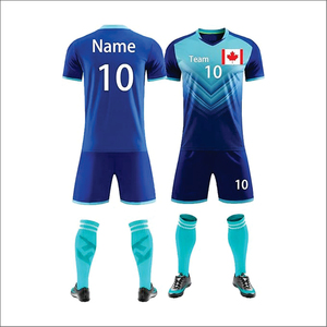 Uniforme de Fútbol de Alta Calidad, 100% Poliéster, Impresión Digital, Secado Rápido, Transpirable, Conjunto de Uniformes de Fútbol para Adultos de Invierno - Venta al Por Mayor - Product Image 5