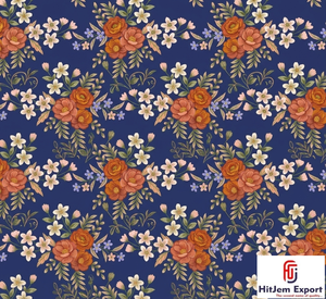Fabricant de tissus imprimés numériquement en polyester doux personnalisés pour robes, vêtements et produits textiles de maison - Product Image 3