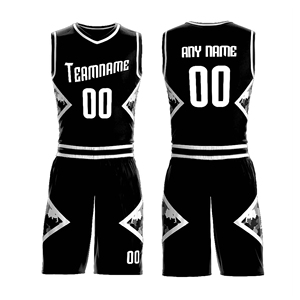 Nouvelle Collection 2026 : Maillots de Basketball Réversibles Sublimés pour Garçons et Jeunes – Ensemble Personnalisable avec Logo d'Équipe - Product Image 1