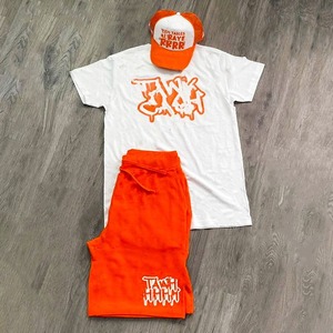 Ensemble short et t-shirt streetwear urbain oversize – Style premium et tendance – Tenue coordonnée Hype - Product Image 1
