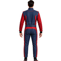 Traje de Carreras de Karts Impermeable de Diseño Moderno, Profesional para Hombres, Transpirable, de Poliéster/Nailon, Ligero, de Secado Rápido, Todas las Tallas