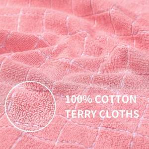 Serviettes de cuisine écologiques personnalisées de haute qualité, design tissé, super absorbantes, en coton, lavables en machine, réutilisables, résistantes à la décoloration - Product Image 5