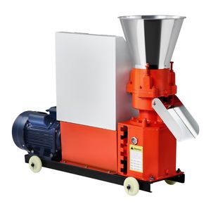 Macchina per la produzione di pellet per mangimi animali da 4 mm, 3KW 240V, Granulatore per alimenti animali, Mulino per pellet a 3 pressioni, Motore principale - Product Image 1