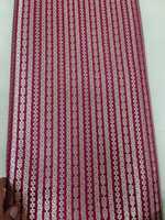 Tissu brodé en zari de Banarasi