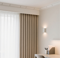 Rideaux intelligents Wifi, stores sur mesure pour fenêtres, double couche jour et nuit, télécommande électrique, rideau de luxe pour hôtel