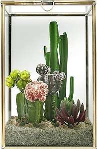 ตู้เลี้ยงสัตว์แบบแขวนทรงเรขาคณิตทำจากแก้วสุดพิเศษ |   ที่วางต้นไม้คริสตัลทำมือสำหรับตกแต่งบ้านสไตล์โมเดิร์น - Product Image 3