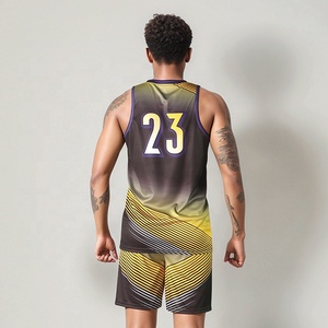 Uniforme de Baloncesto Transpirable al por Mayor de Fábrica, Personalizado con Logotipo y Nombre Impresos de Alta Calidad, Unisex para Adultos, 100% - Product Image 3