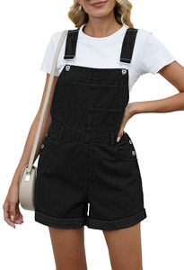 Mono de mezclilla reflectante de diseño moderno para mujer, ajustado, ligero, cómodo, estilo urbano, push-up, para fitness - Product Image 6