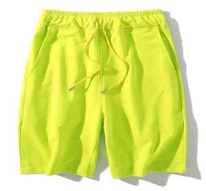 Pantalones Cortos Deportivos de Felpa 100% Algodón para Hombre, Pantalones Cortos Deportivos Esenciales de Moda con Cintura Elástica, Pantalones Cortos Casuales Holgados Personalizados para Hombre - Product Image 6